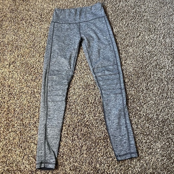 Puma small gray/black leggings. - Picture 1 of 7